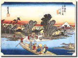 広重の川崎宿