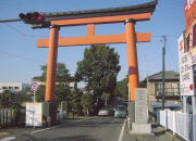 鶴峯神社の鳥居